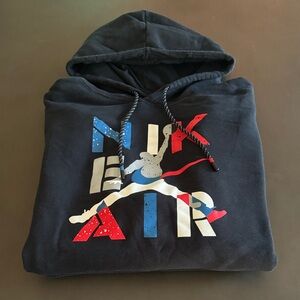 Nike Men's Black Graphic Hoodie